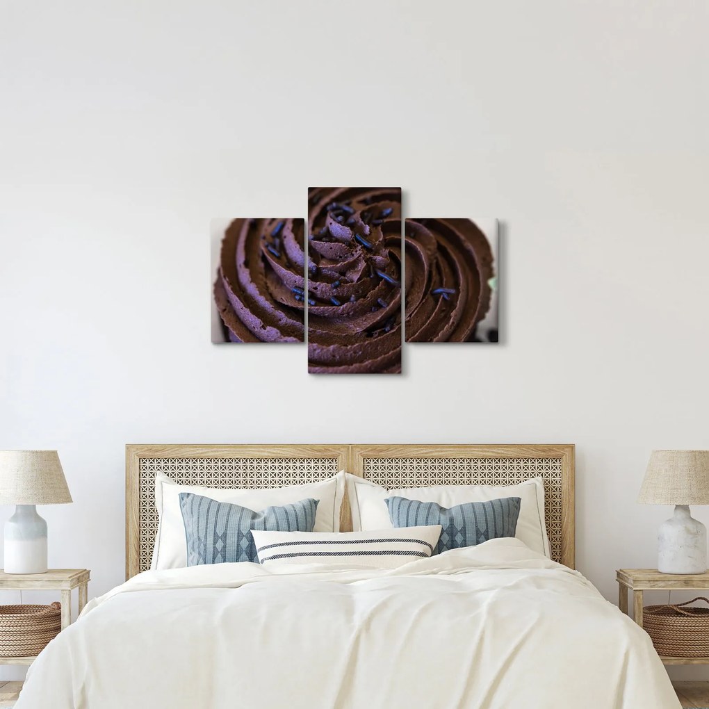 Kép - Csokoládé Cupcake (90x60 cm)