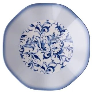 24 darabos kék porcelán étkészlet