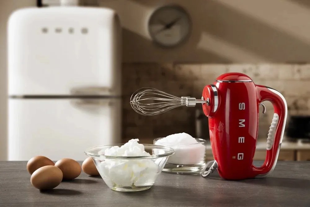 SMEG 50´s Retro Style ruční šlehač 250W pastelově modrý - Smeg