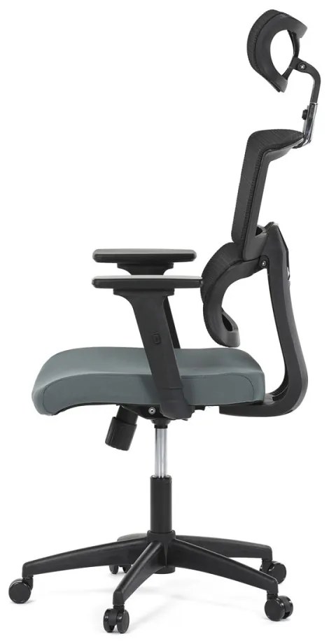 Scaun pivotant de birou de culoare gri Mecanism pivotant. KA-B1025