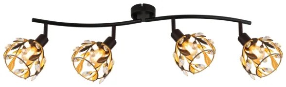 Globo 15759-4 - Spotlámpa MIKA 4xE14/25W/230V