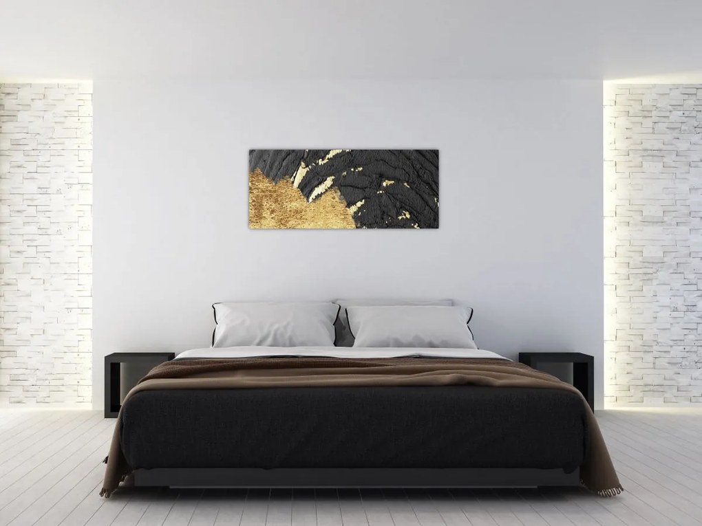 Kép - Arany szerkezet N⁰1 (120x50 cm)