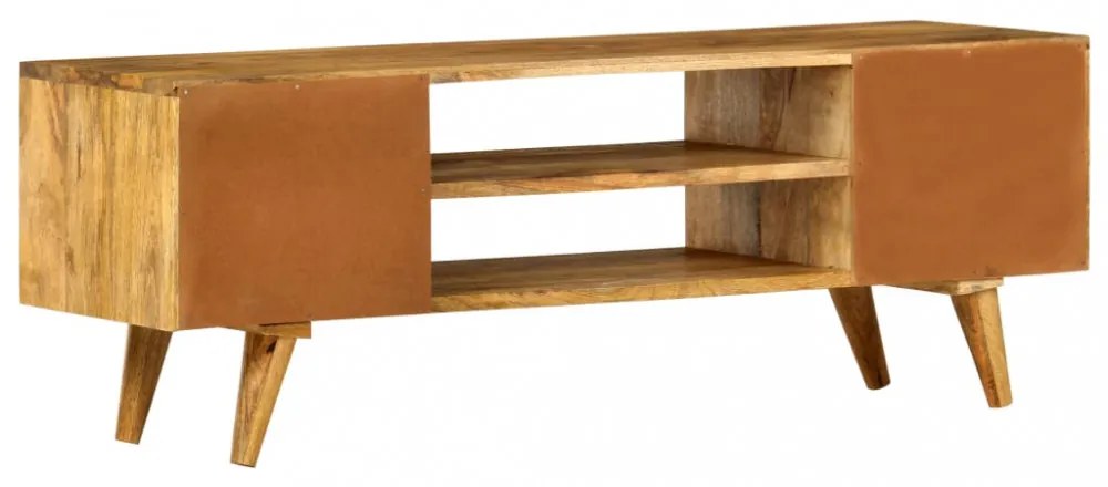 tömör mangófa TV-szekrény 110 x 35 x 40 cm