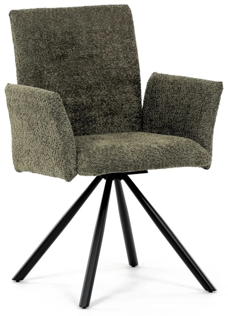 Étkezőszék-készlet visszahúzható mechanizmussalDCH-W1117 GRN2, 2 db