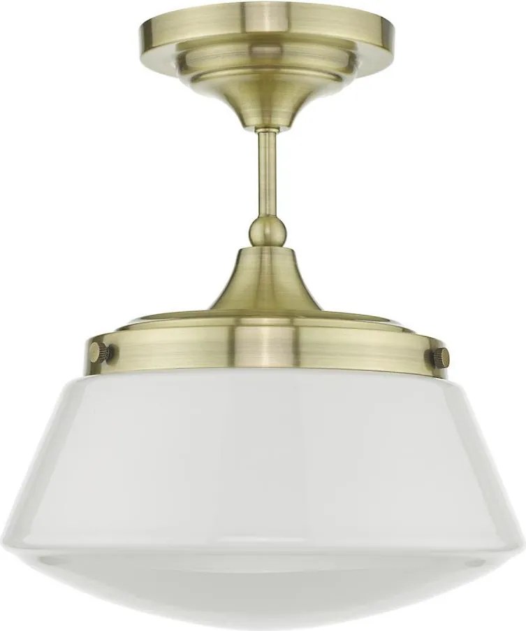 Där Lighting CAD0175 -Fürdőszobai felületre szerelhető csillár CADEN 1xE27/60W/230V IP44 sárgaréz