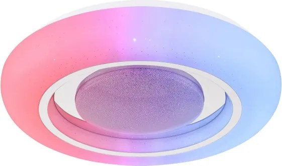 Globo 41369-18 - RGBW Dimmelhető mennyezeti lámpa BURRO LED/18W/230V + távirányító