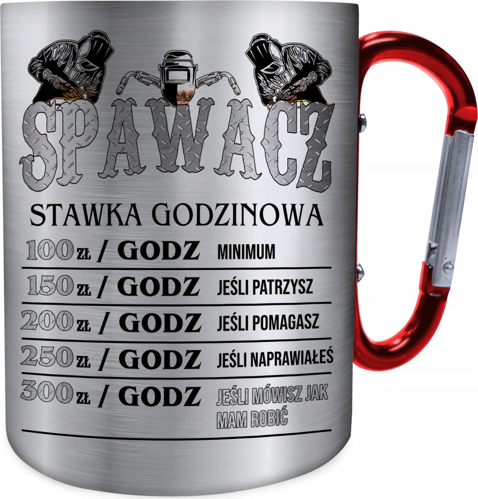 Fém Bögre Hegesztő Óradíj Ajándék Hegesztő Ajándék