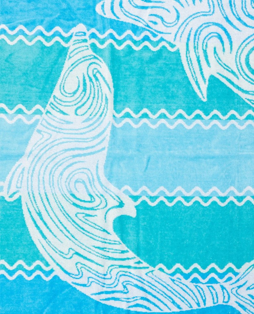 PANTELLERIA Strandtörölköző türkiz 165x90cm