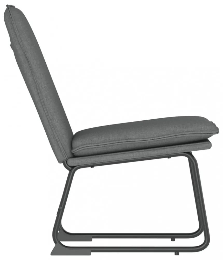 vidaXL sötétszürke szövet pihenőszék 52 x 75 x 76 cm
