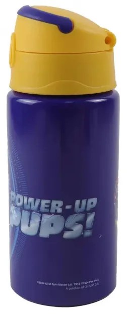 Mancs Őrjárat Power Up alumínium szívószálas kulacs akasztóval 500 ml