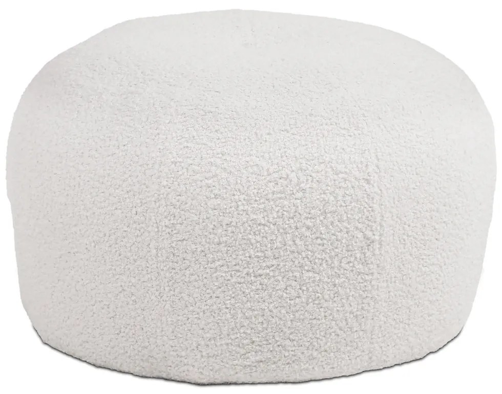 Taburet Bouclé cu model deosebit AK-307