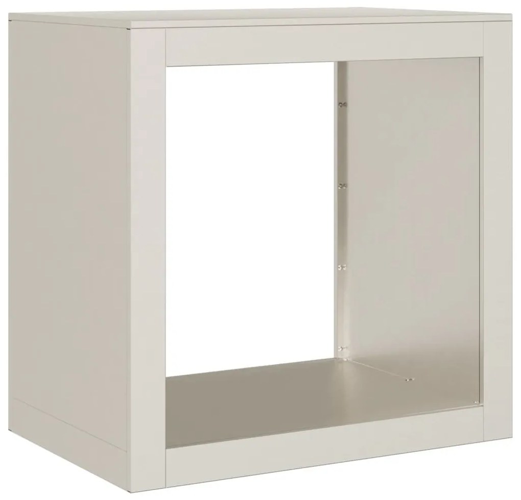 vidaXL tűzifa állvány 60x40x60 cm időjárásálló acélból