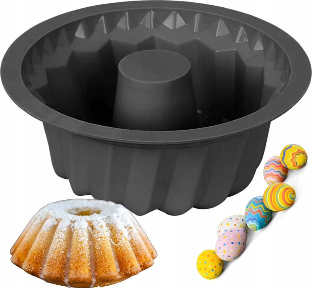 Szilikon Útifű Forma Airfryer-hez 23x9,5 cm Színek