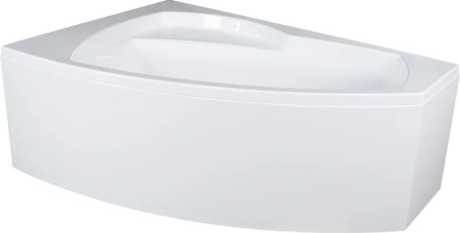 Falra Szerelhető Sarokkád Ülőfelülettel Akril Szifon Bal 160x105