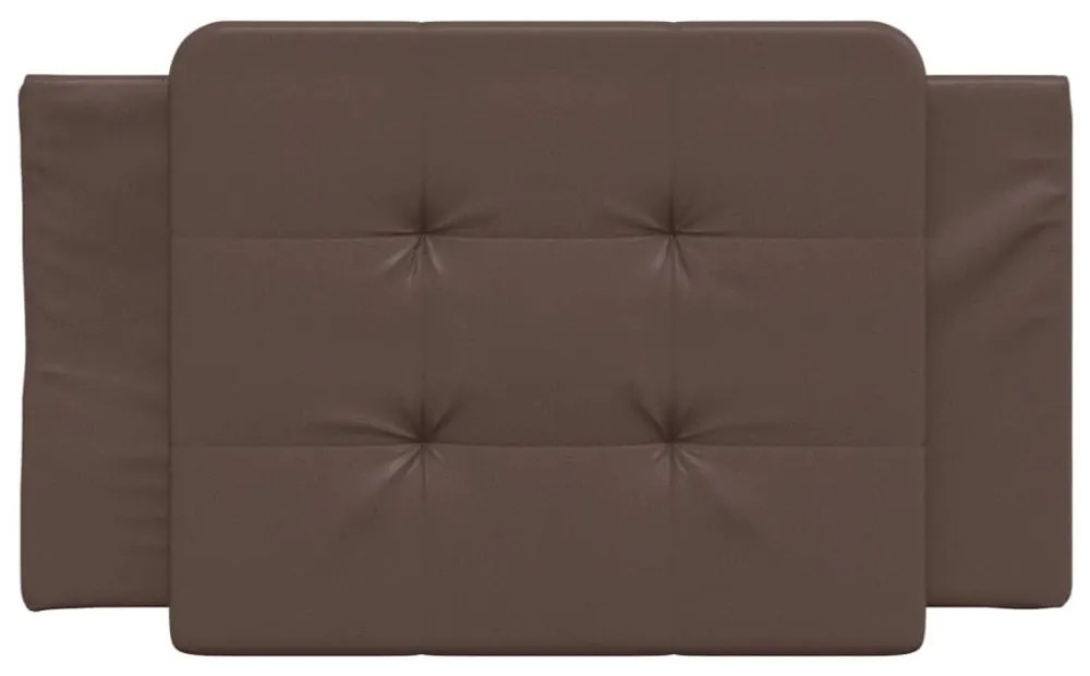 barna műbőr fejtámla párna Zadar 90 cm