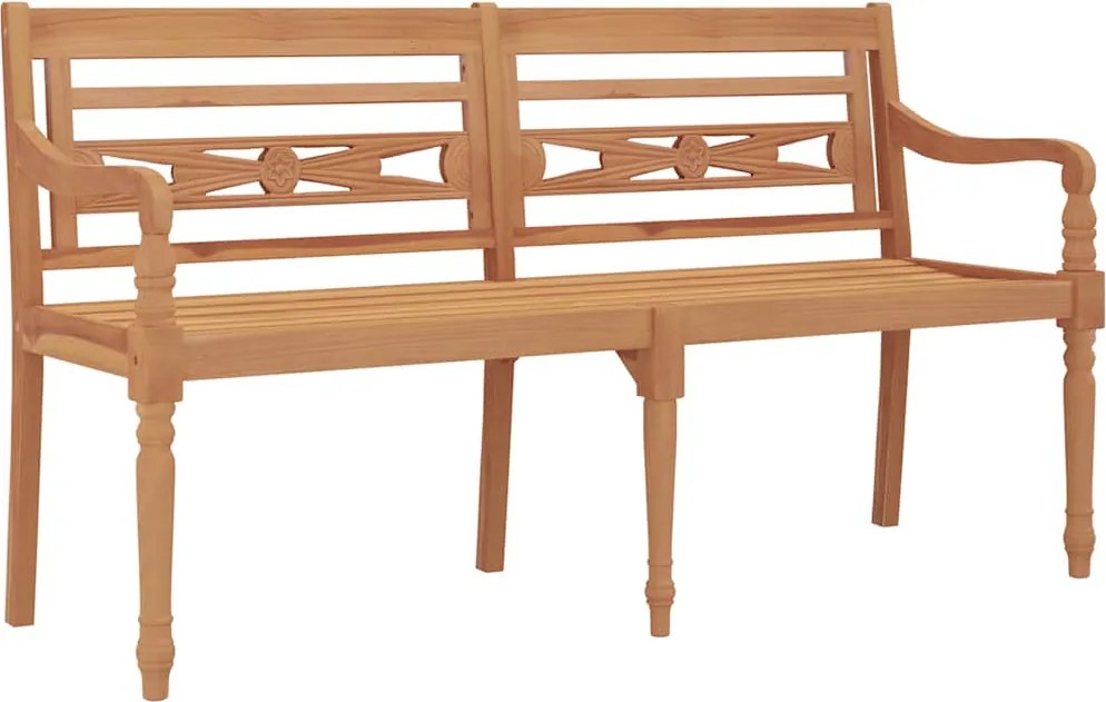 vidaXL tömör tíkfa Batavia pad 150 cm