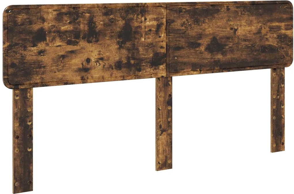 vidaXL Fejtámla Füstölt tölgy 180 cm Faanyag