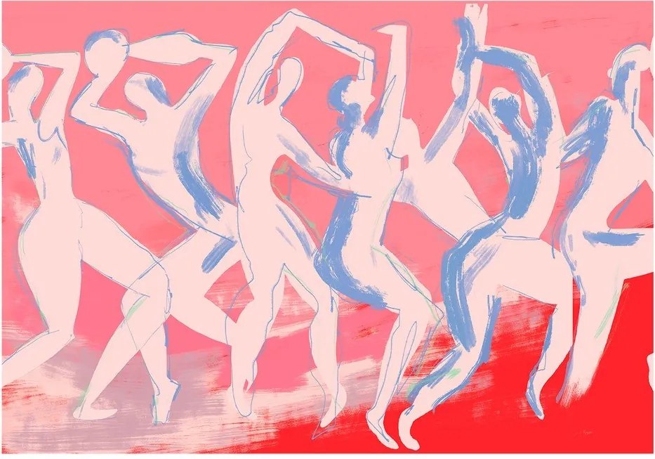 Poszter 40x30 cm Dancing – By Garmi – The Poster Club