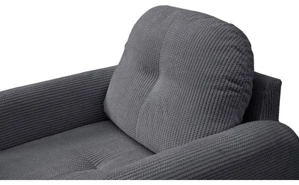 CLOUDY kárpitozott fotel, szürke