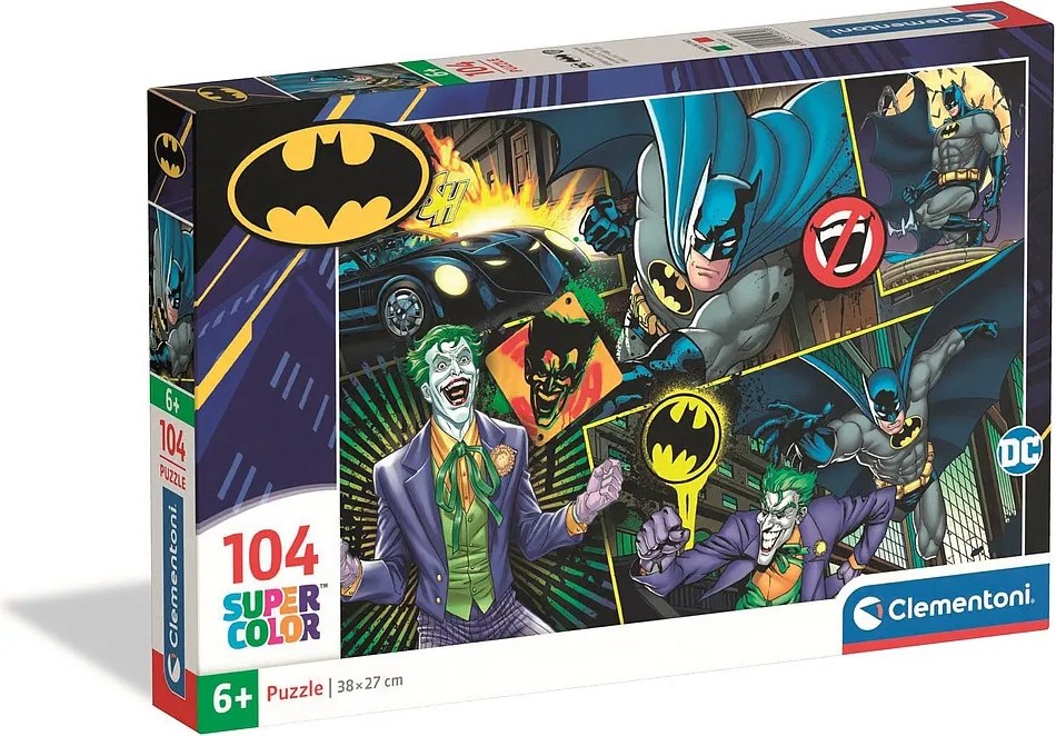Batman VS Joker 104 db-os puzzle Clementoni