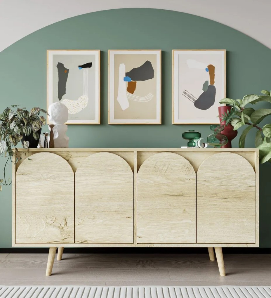 Venezia komód, zafír tölgy, 150 cm – TR469ORN1516