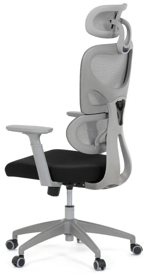 Scaun pivotant de birou gri KA-K2081