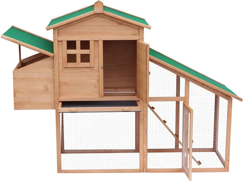 Avenberg COOPER Tyúkól 172 x 66 x 120 cm (barna)