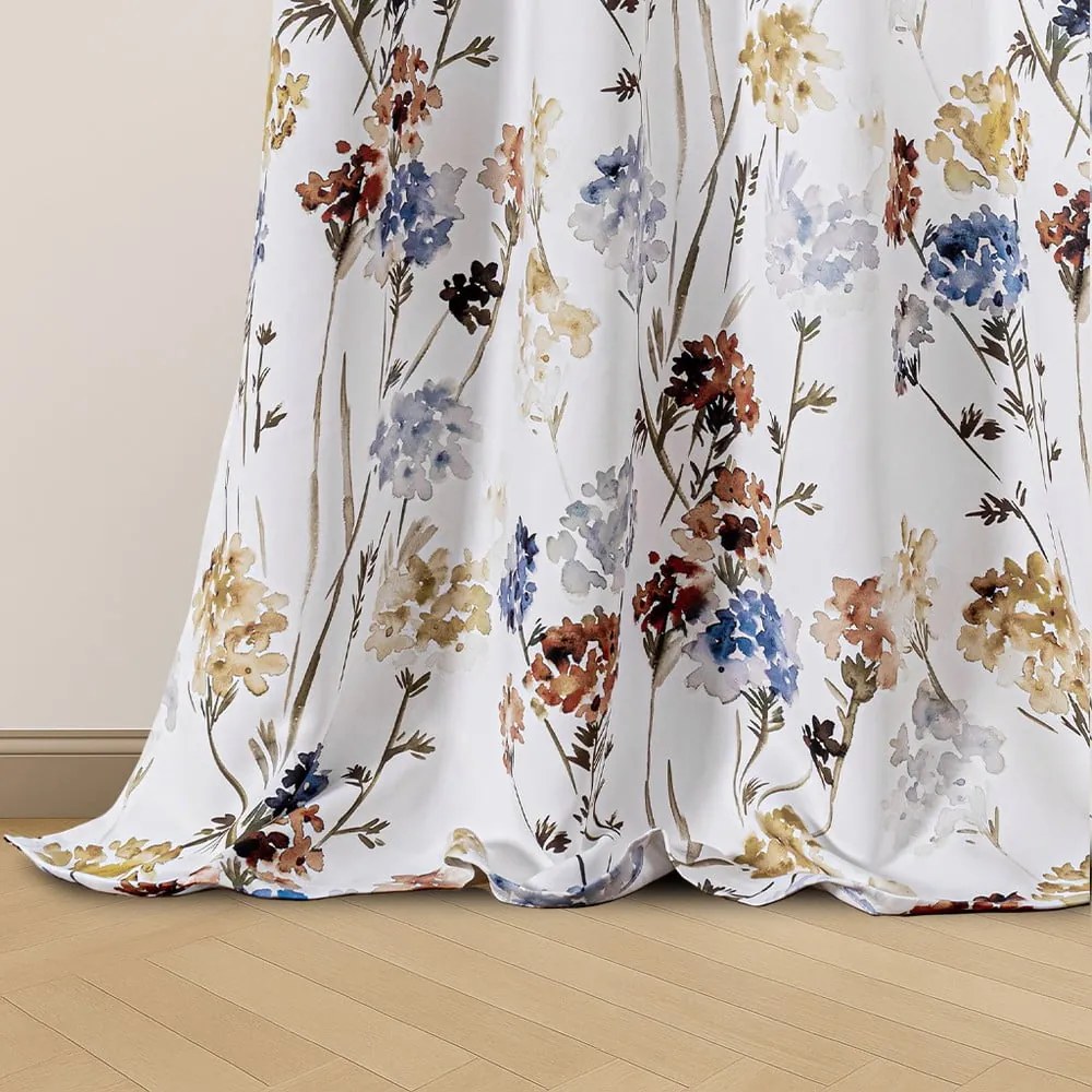 Fehér dimout (részleges sötétítő) függöny 135x250 cm Solkone – Restilo