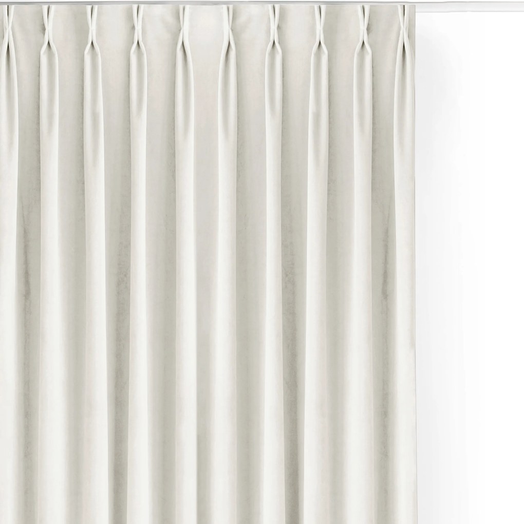 Filumi Velvet függöny matt flexy étkező Világos Bézs 265x250