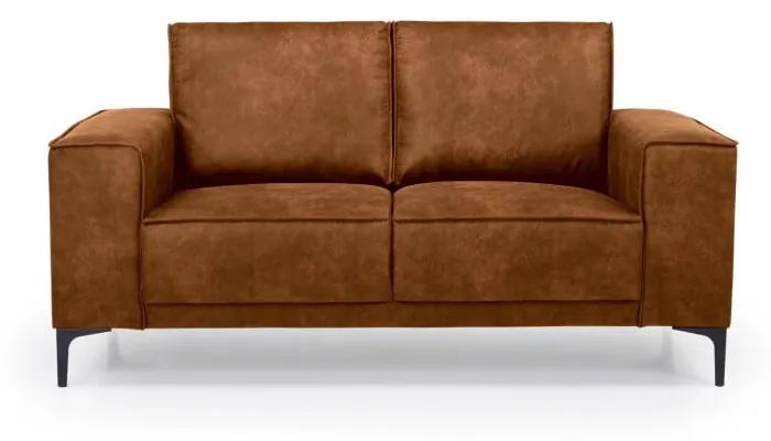 Copenhagen világosbarna műbőr kanapé, 164 cm - Scandic