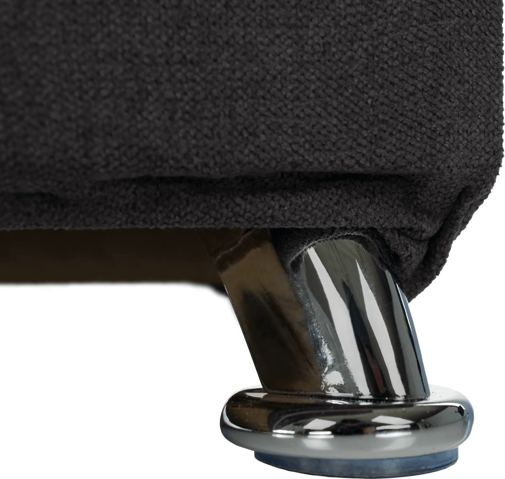 Kinyitható dívány, sötétszürke/világosszürke, PERSI