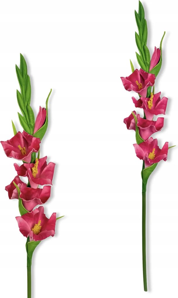 Rózsaszín Kard Habszivacs ág 55 cm Művirág habszivacs Élő