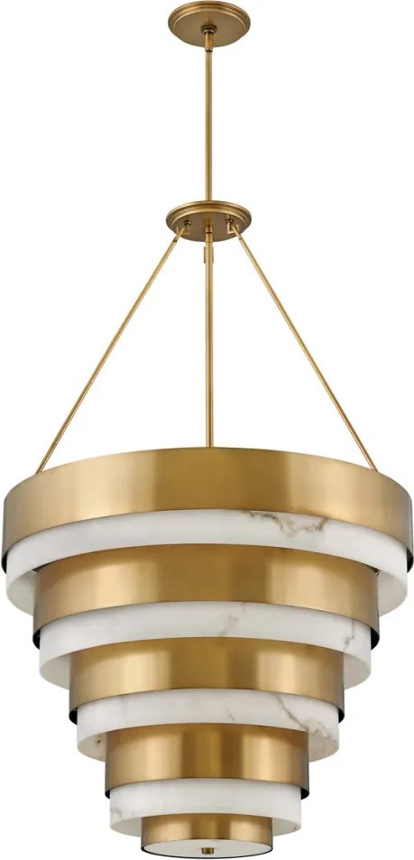 ELSTEAD QN-ECHELON-8P ECHELON Modern Led Függesztett Lámpa Idős Réz E14 IP20