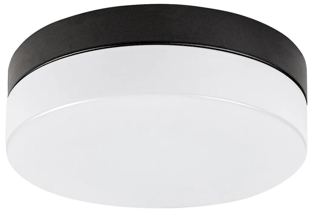 Rabalux 75026-LED Fürdőszobai mennyezeti lámpa GAELO LED/18W/230V átm. 28 cm fekete