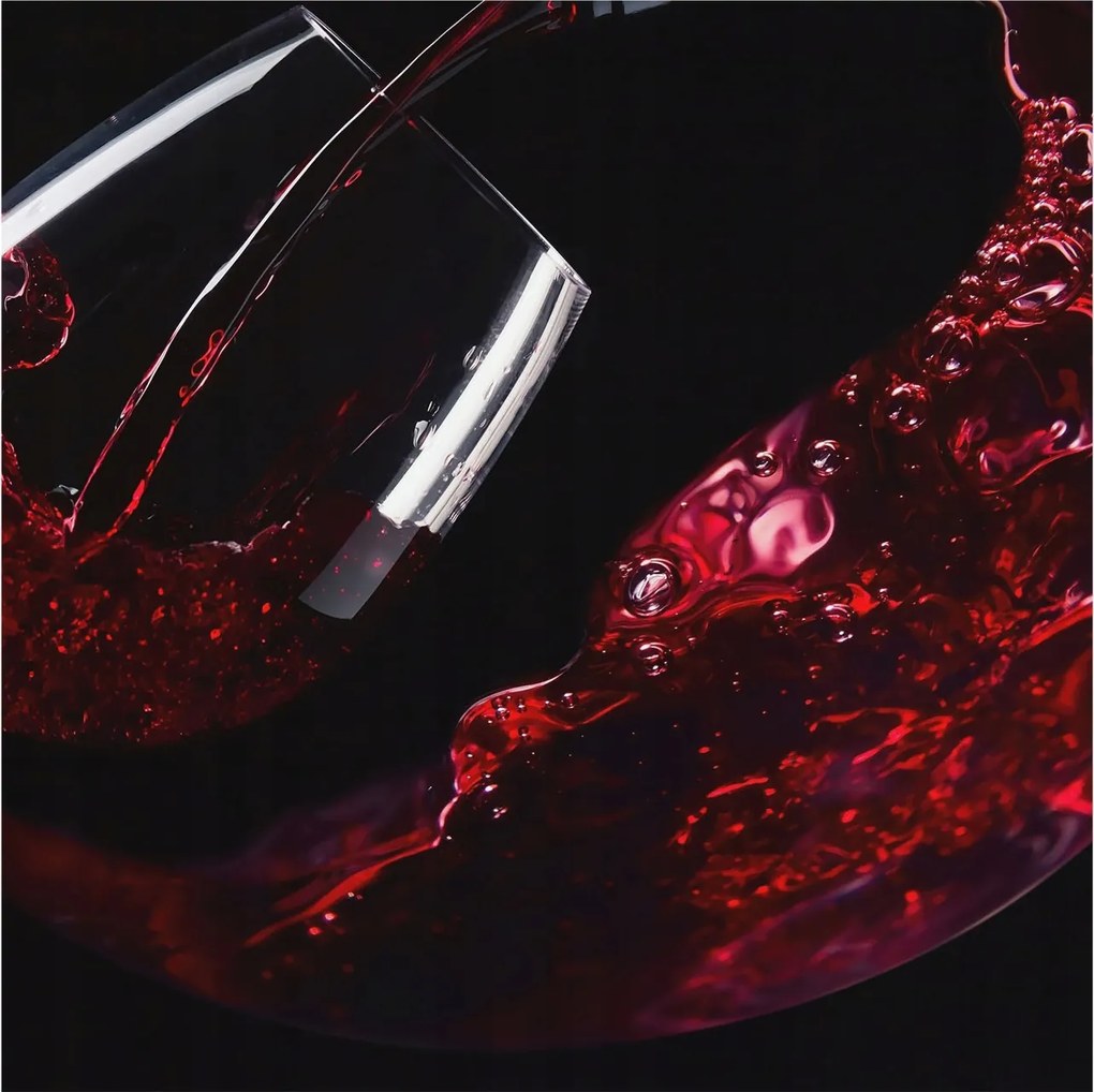 Fotótapéta Flizelin Dekoratív Hálószoba Vörösbor 250x250 Ragasztó