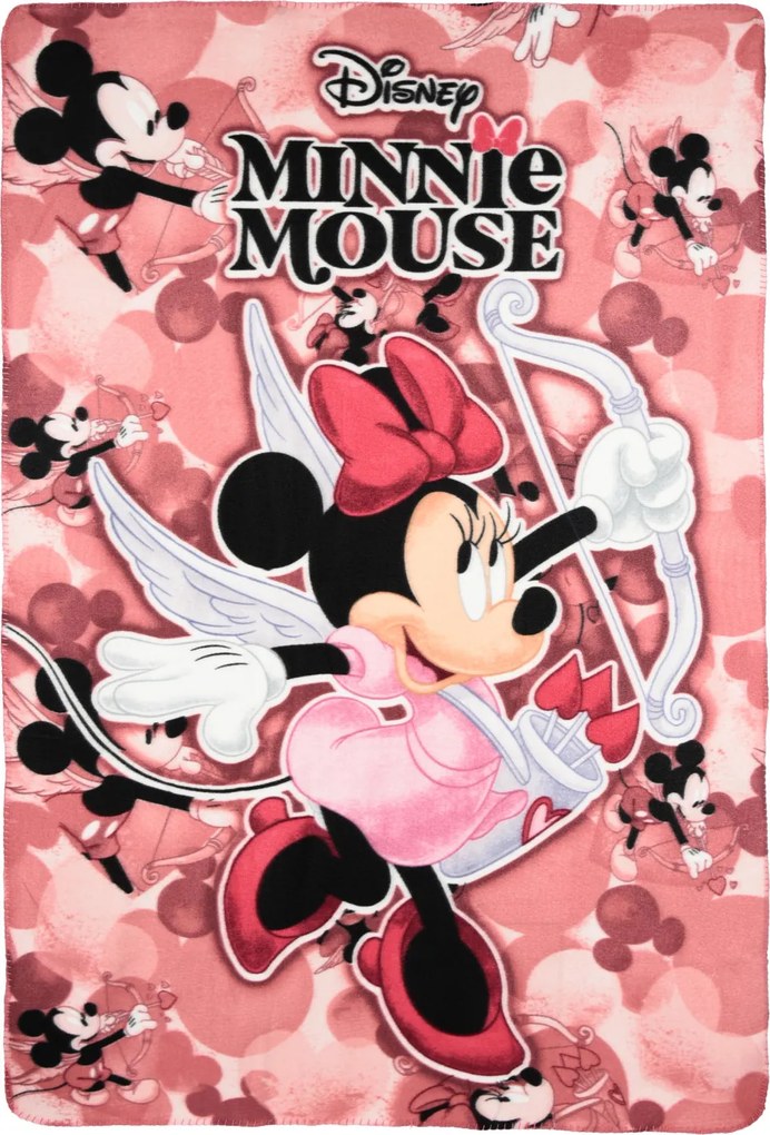 Disney Minnie Cupido polár takaró 100x150cm