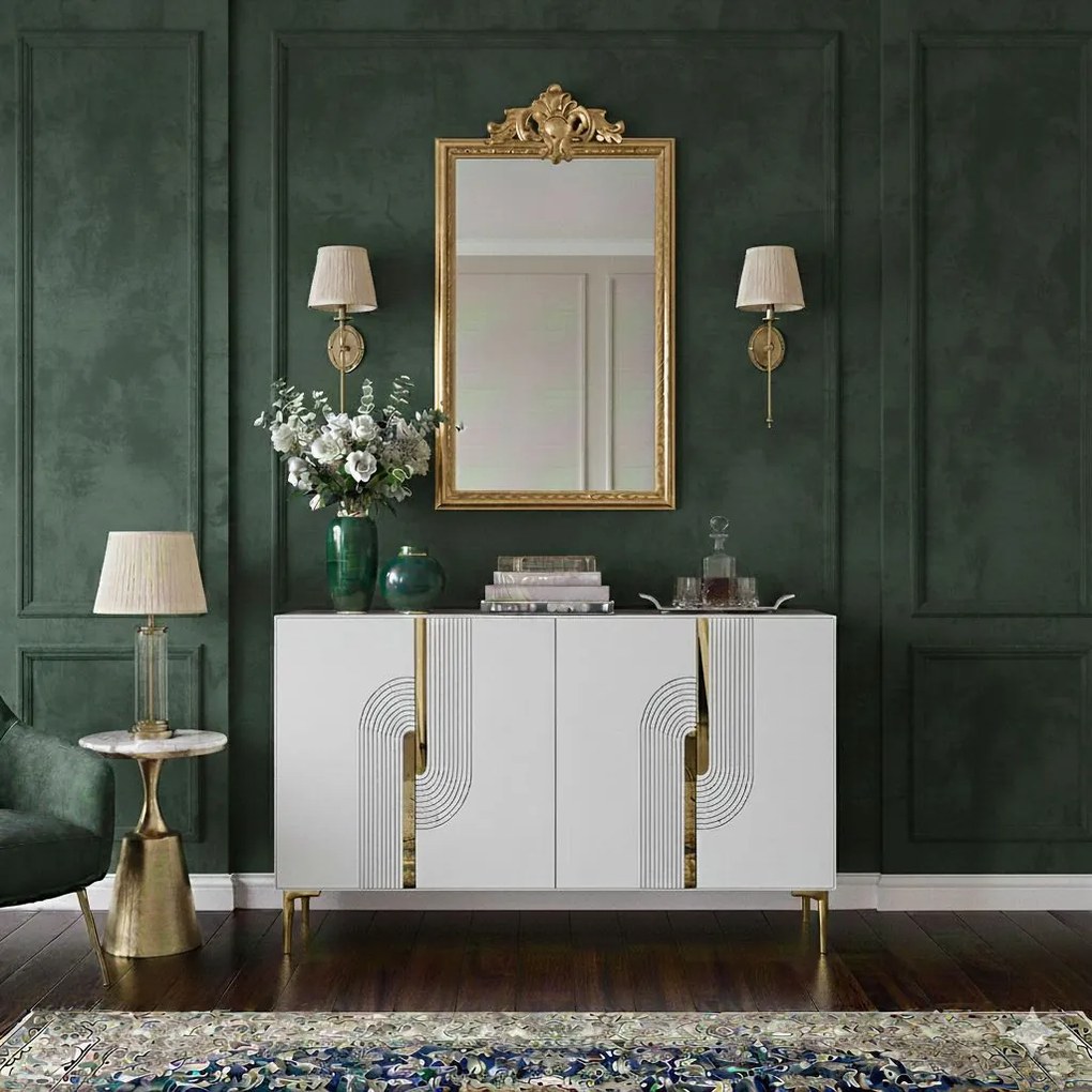 Meyra 120 - White, Gold