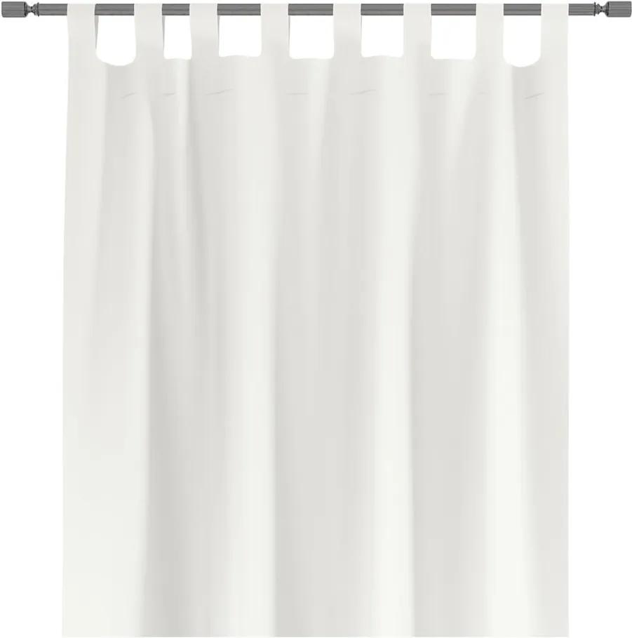 Tab fehér függöny, 140 x 250 cm - AmeliaHome