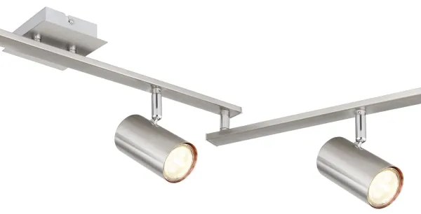 Globo 57910-6 - spotlámpa ROBBY 6xGU10/35W/230V matt króm