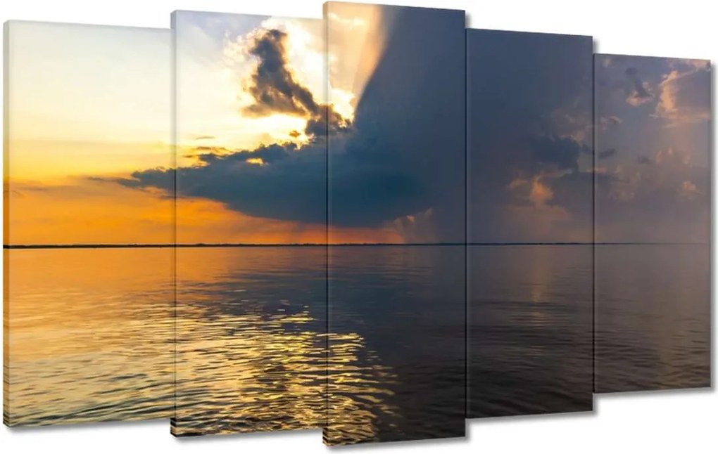 Vászonkép 100x60 Kő tengerpart Tenger