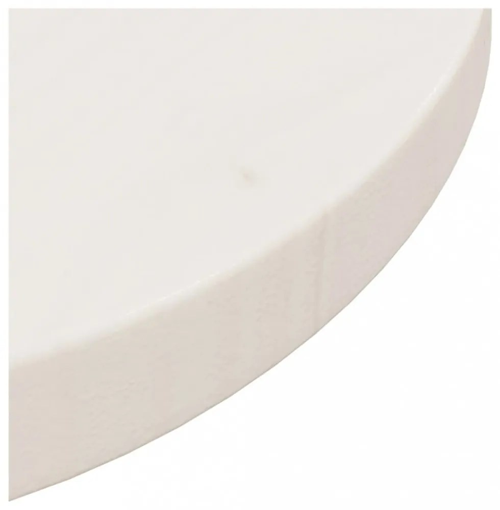 fehér tömör fenyőfa asztallap Ø30 x 2,5 cm