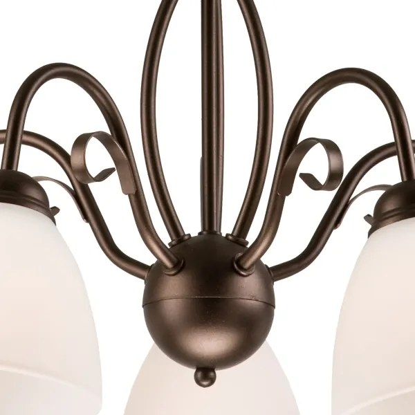 Csillár láncon ADELLE 5xE27/60W/230V