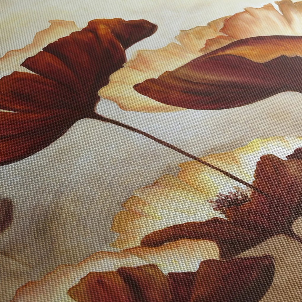 Piros virágok képe (150x105 cm)