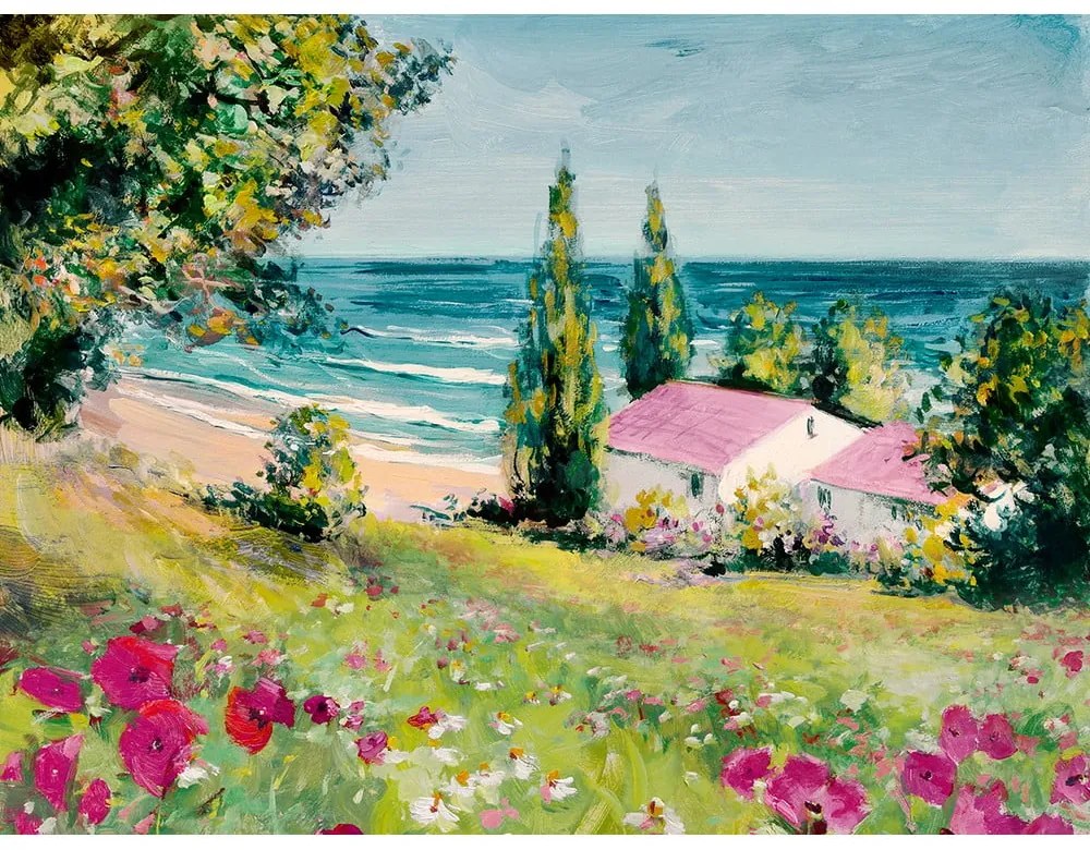 Kép 85x113 cm Idyll View – Styler