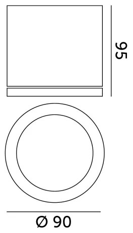 Kültéri spotlámpa 1xGU10/35W/230V IP54 kerek fekete