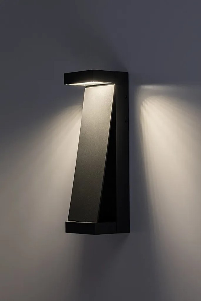 RÁBALUX 77067 BRADU Modern Kültéri Fali Lámpa Antracit IP44