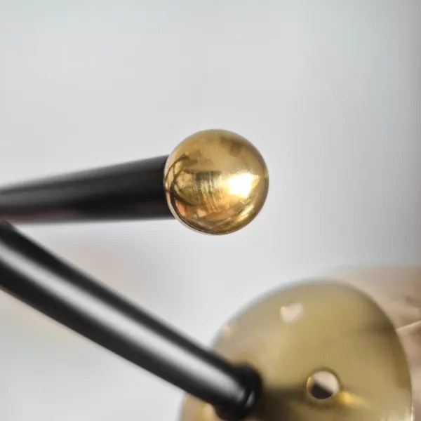 Brilagi - Felületre szerelt MALIVA csillár 3xE14/15W/230V, aranyszínű