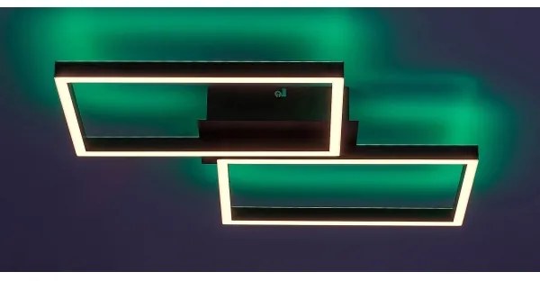 Rabalux 71032 - LED RGB Dimmelhető mennyezeti lámpa LUDANO LED/40W/230V + + távirányító