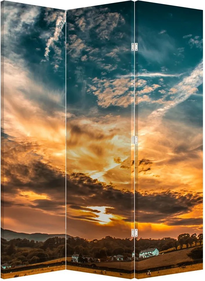 Paraván - Felhők (126x170 cm)