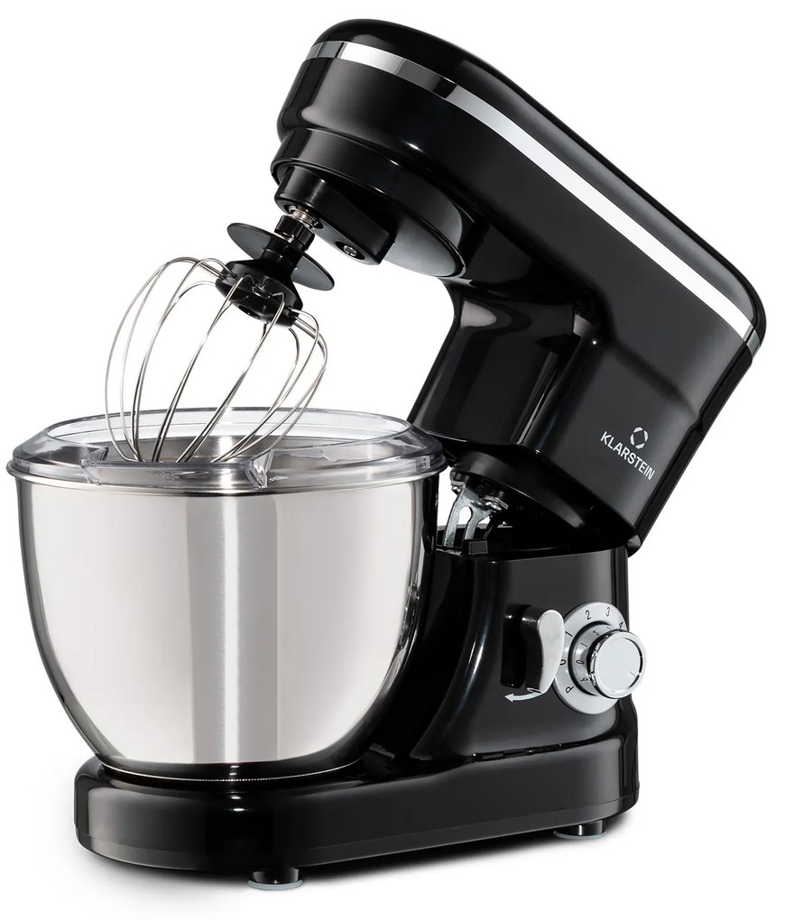 Klarstein Bella Mini, konyhai robotgép, 1200 W, 6 fokozat, 4 L, pulzáló funkció, rozsdamentes acél